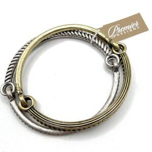 Dynamic Duo Premier Designs Bangle Bracelet